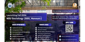 North South University Launches New BSS in Sociology Programme for Fall 2026